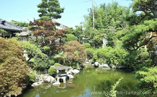 おふさ観音の日本庭園