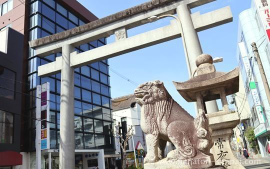 上宮天満宮の石鳥居