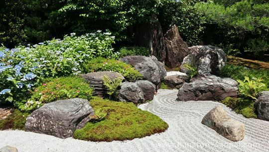 霊源院の枯山水の庭