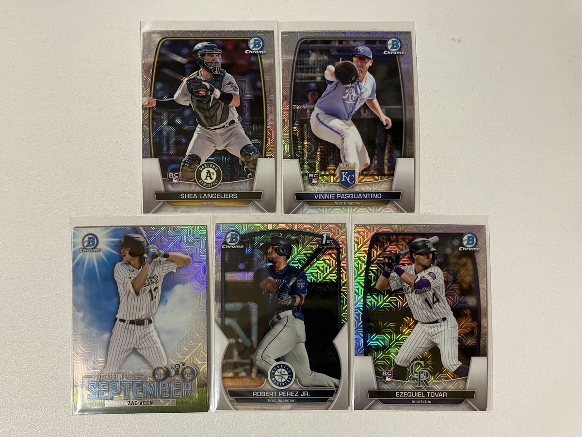 2023 Bowman Mega Box 開封。 - 野球カードと私と。