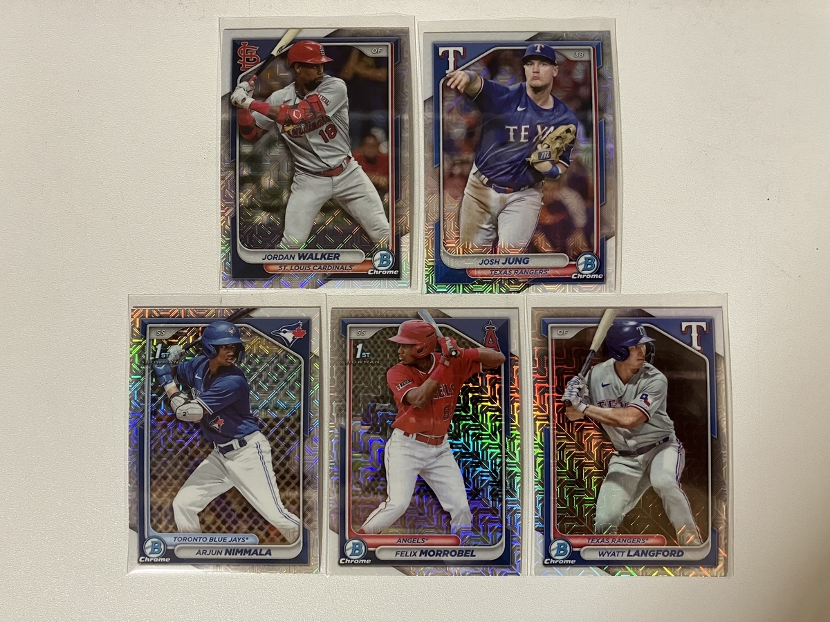 2024 Bowman Mega Box Baseball 開封。 - 野球カードと私と。