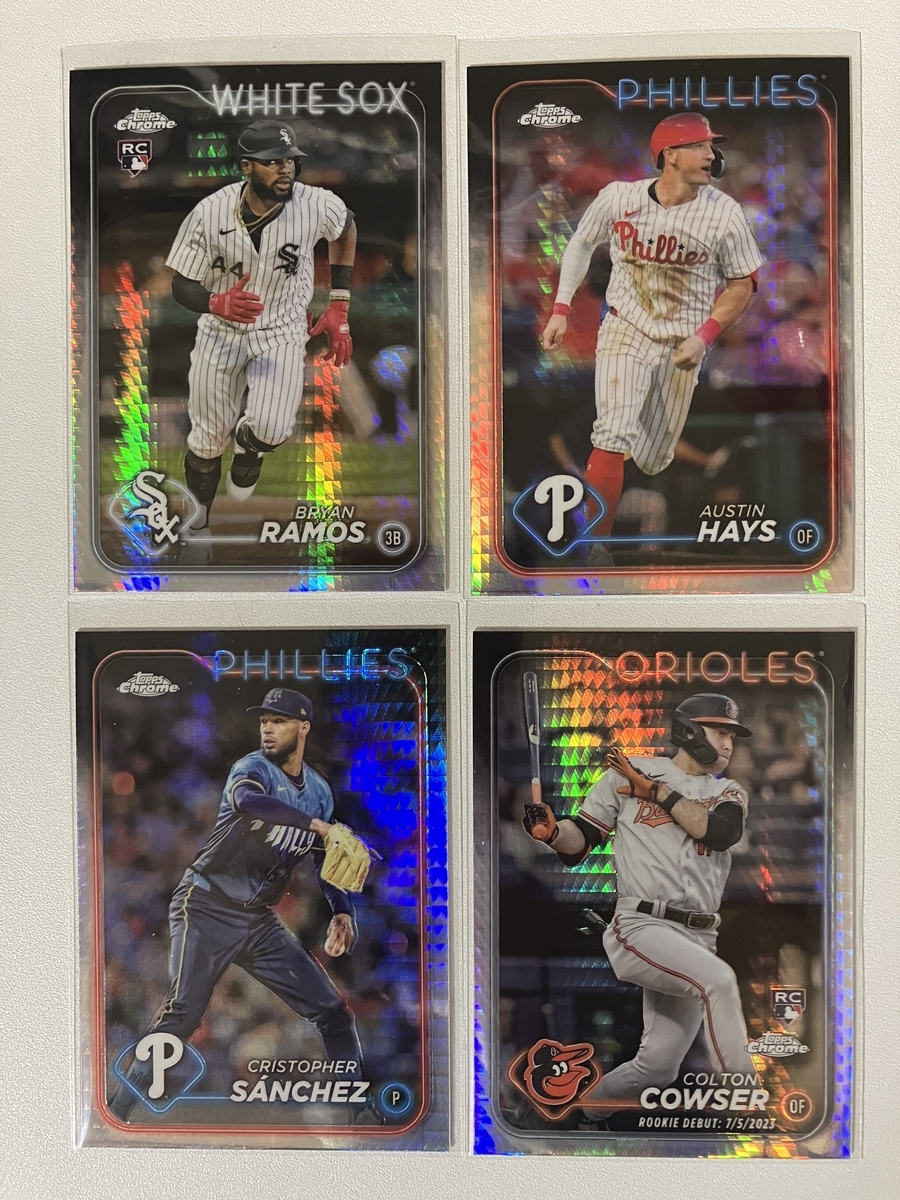 2024 Topps Chrome Update Series Baseball Hobby Box 開封。 - 野球