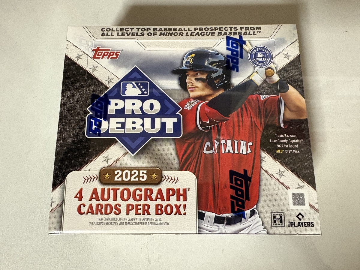 2025 Topps Pro Debut Baseball 開封。 - 野球カードと私と。