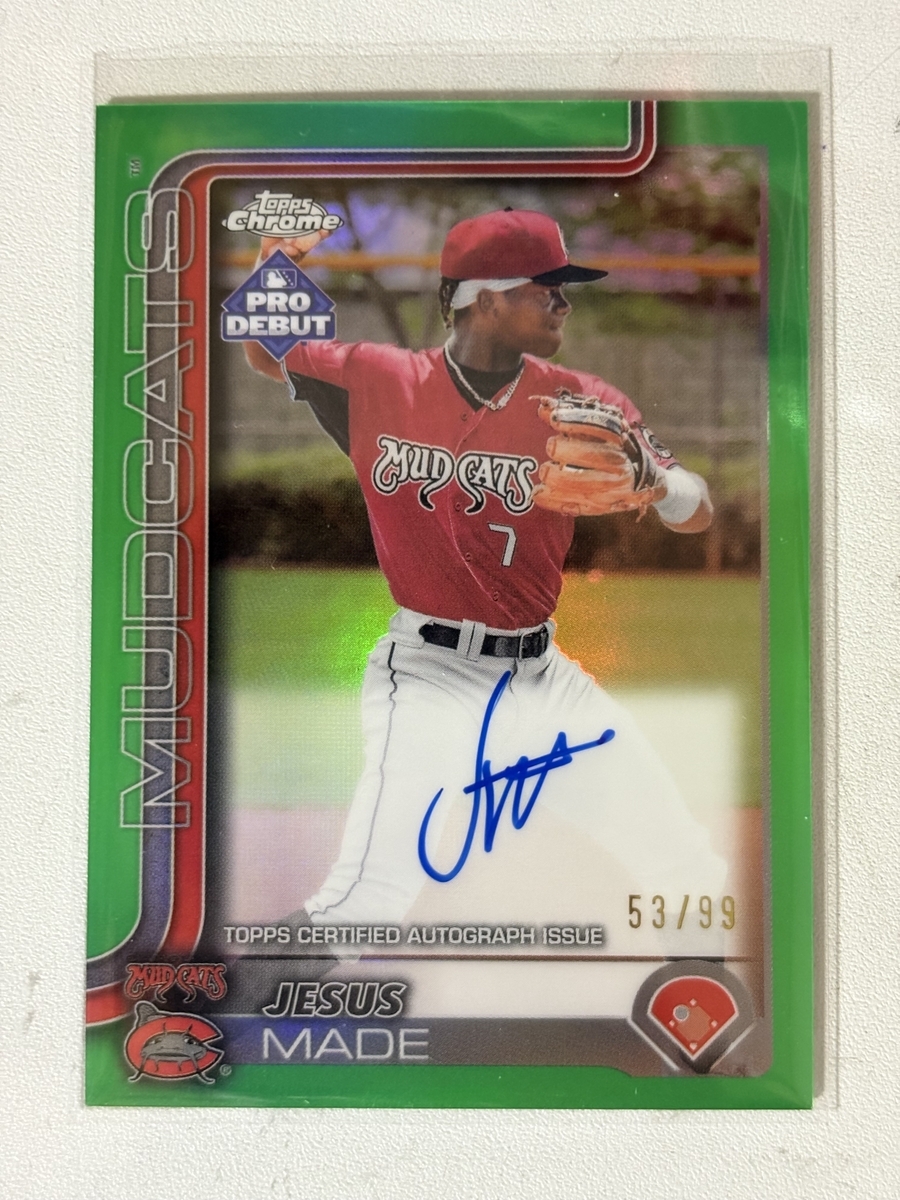 2025 Topps Pro Debut Baseball 開封。 - 野球カードと私と。