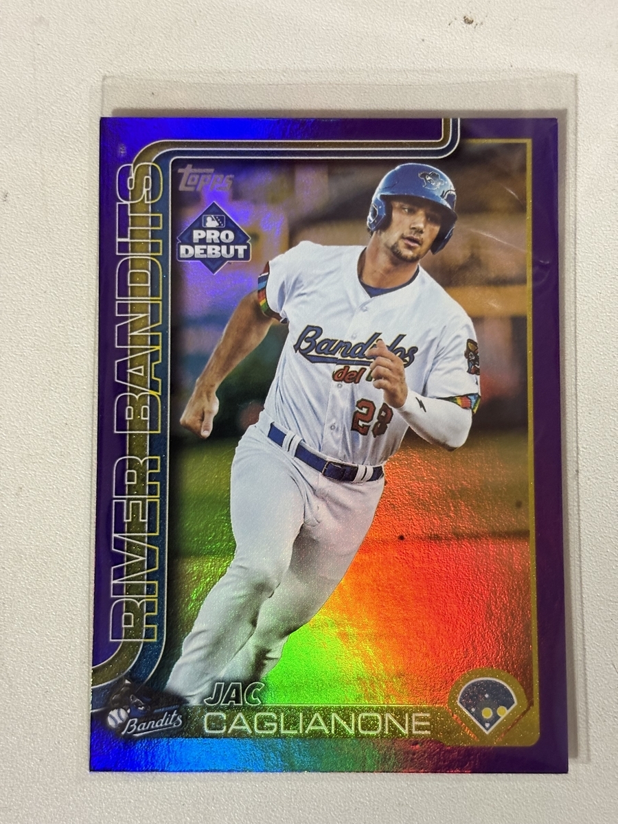 2025 Topps Pro Debut Baseball 開封。まさかの2回戦 - 野球カードと私と。