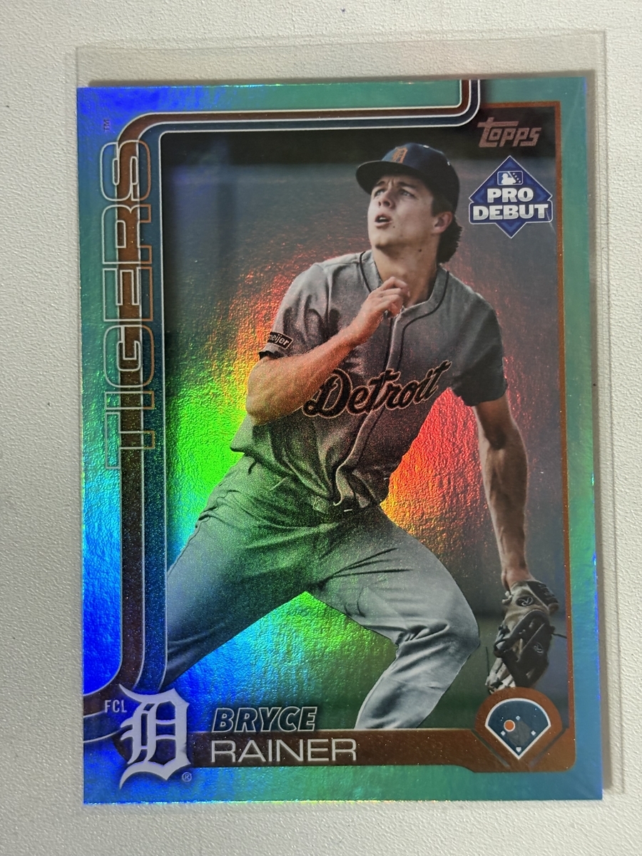2025 Topps Pro Debut Baseball 開封。まさかの2回戦 - 野球カードと私と。