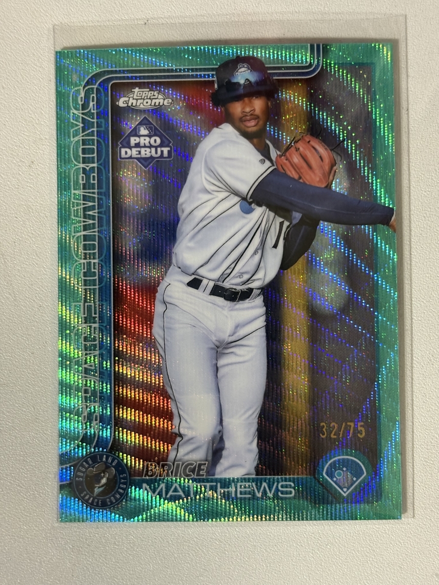 2025 Topps Pro Debut Baseball 開封。まさかの2回戦 - 野球カードと私と。