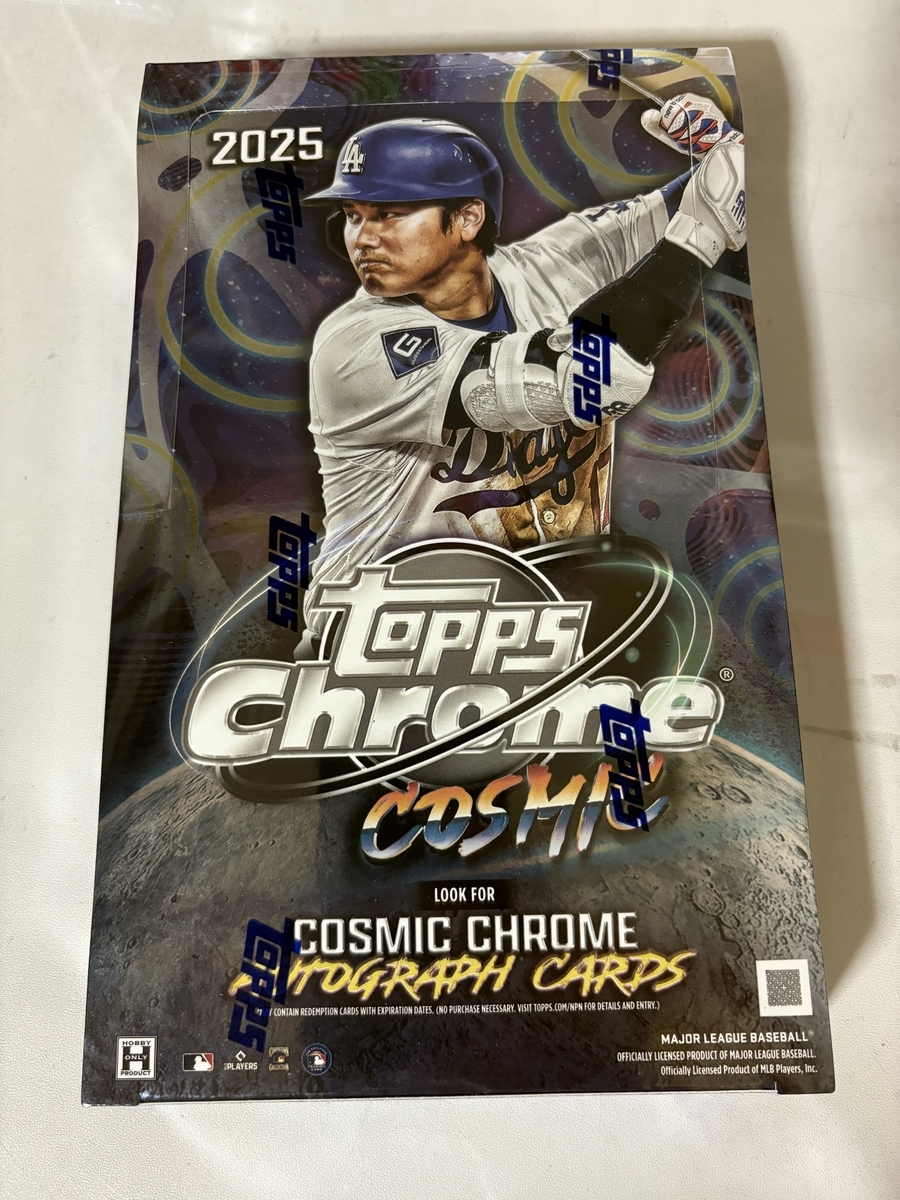 2025 Topps Cosmic Chrome Baseball 開封。 - 野球カードと私と。