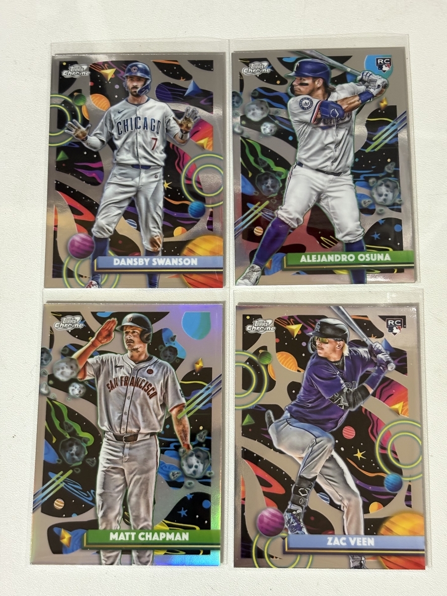 2025 Topps Cosmic Chrome Baseball 開封。 - 野球カードと私と。