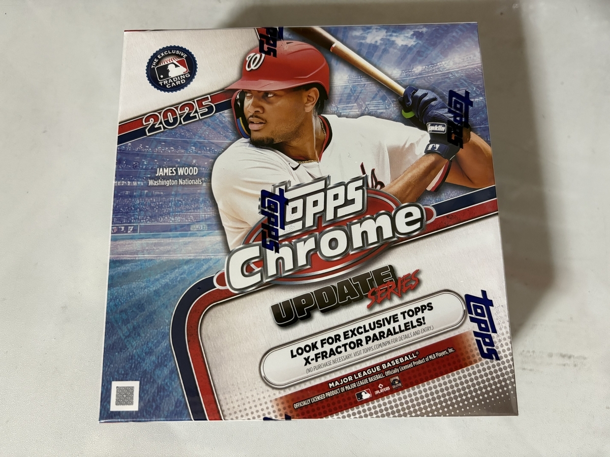 2025 Topps Chrome Update Series Baseball Mega Box 開封。 - 野球