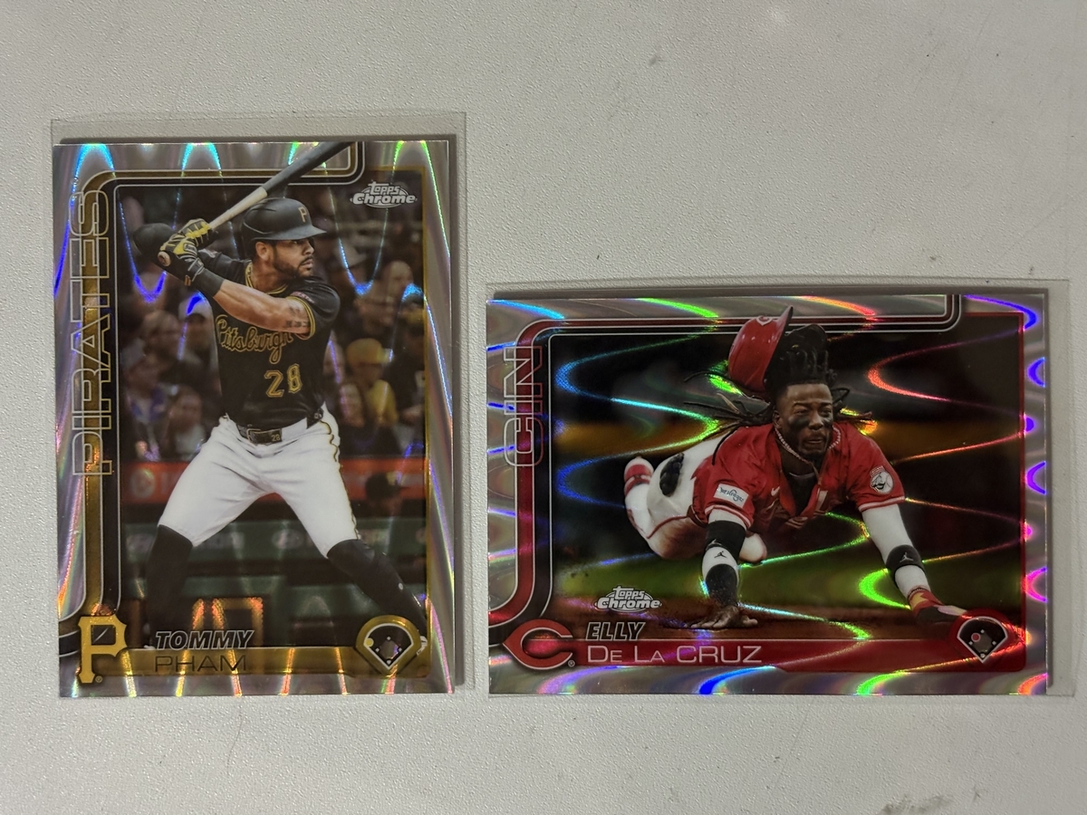 2025 Topps Chrome Update Series Baseball Mega Box 開封。 - 野球