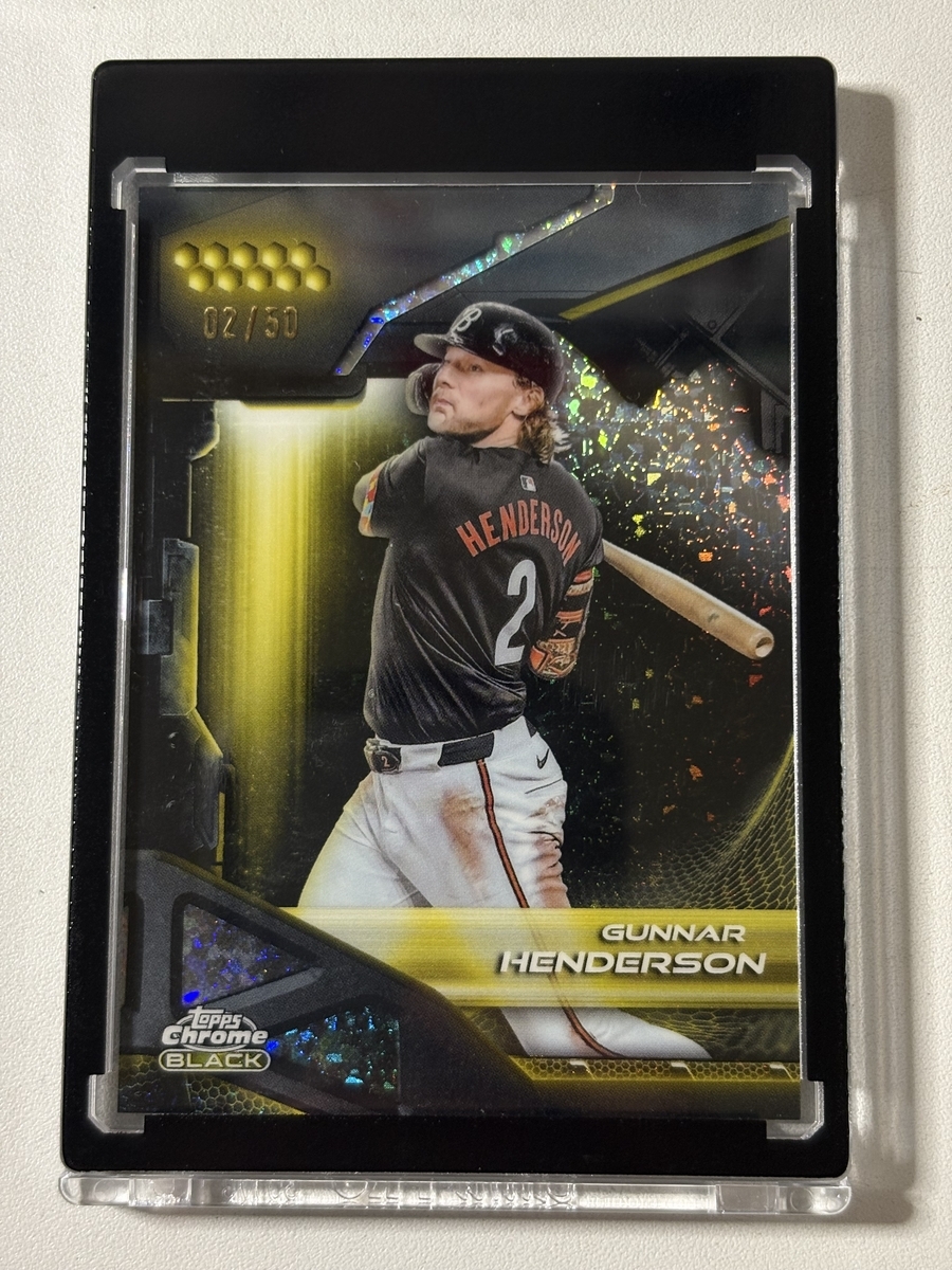 2026 Topps Chrome Black Baseball 開封。 - 野球カードと私と。