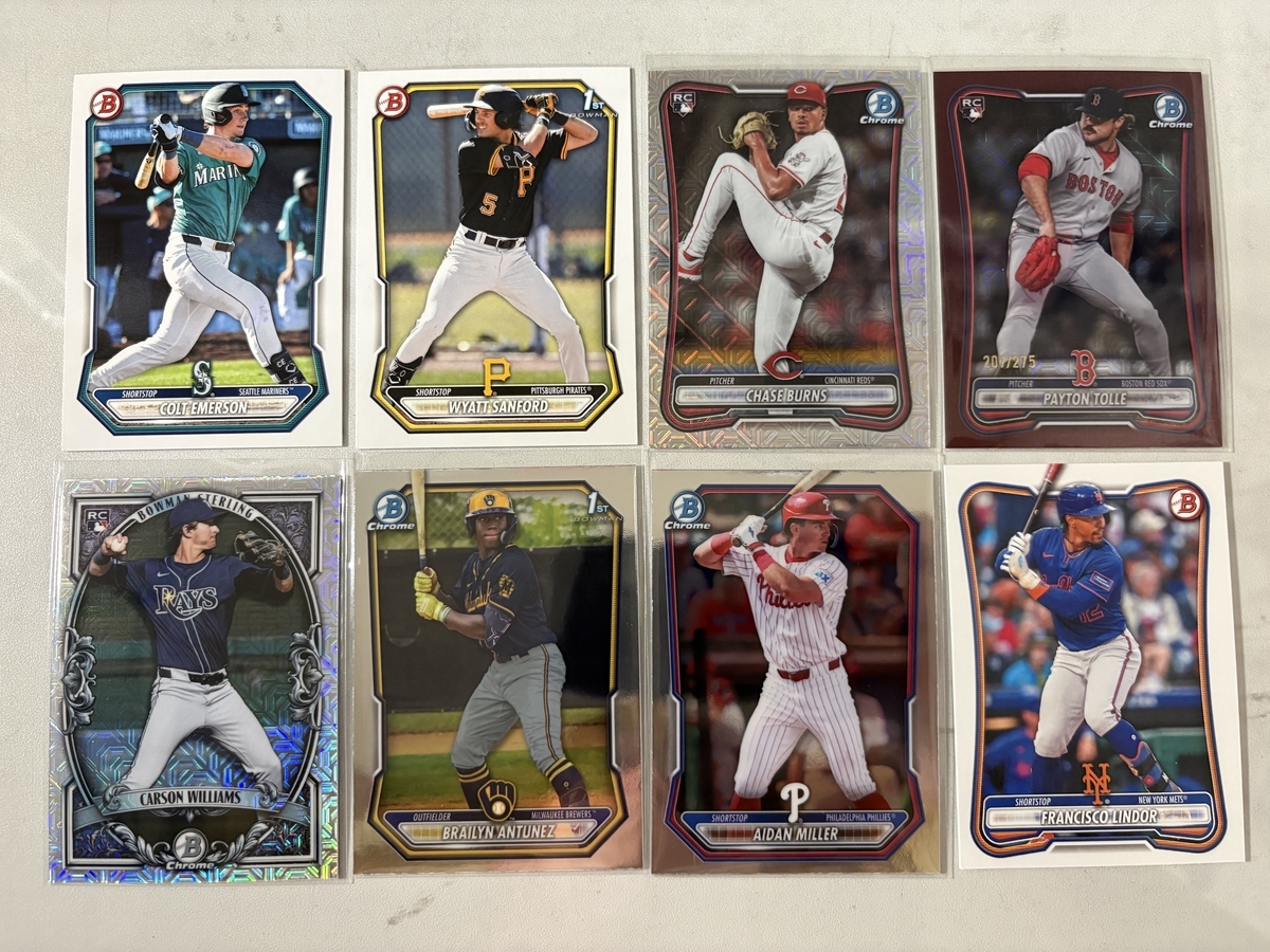 2026 Bowman Baseball Mega Box 開封。 - 野球カードと私と。