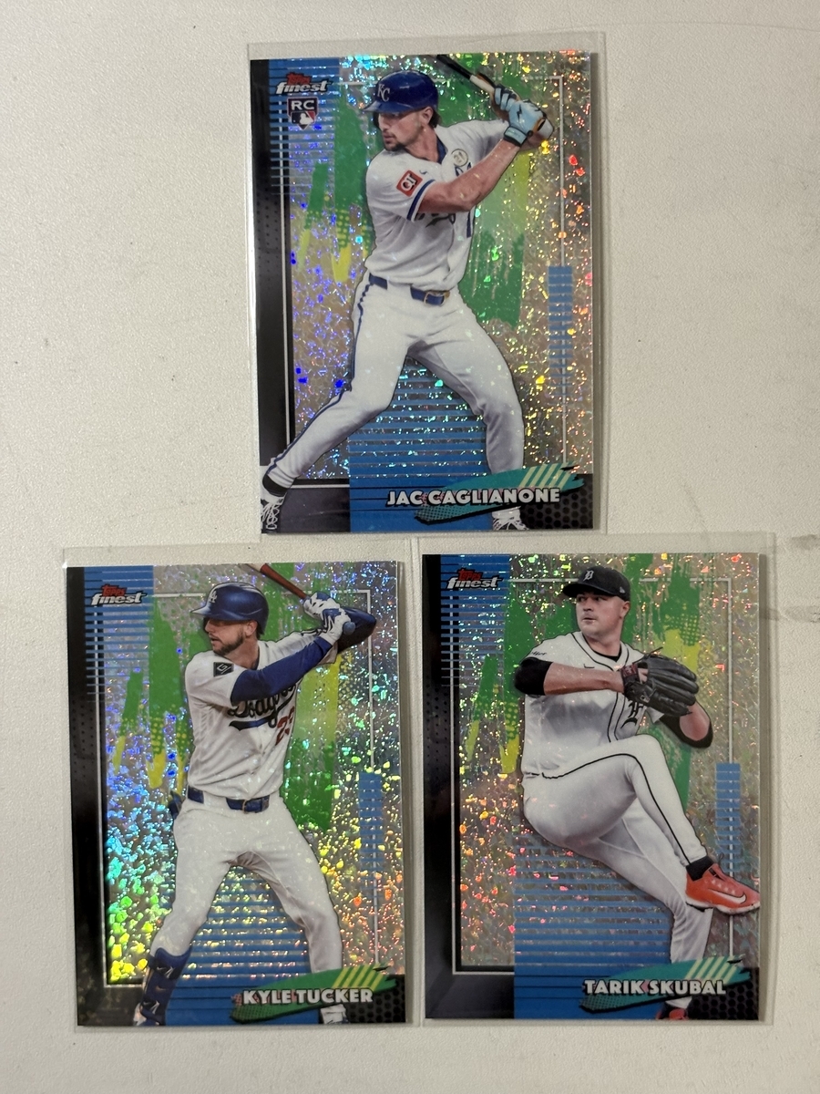 2026 Topps Finest Baseball Mega Box 開封。 - 野球カードと私と。