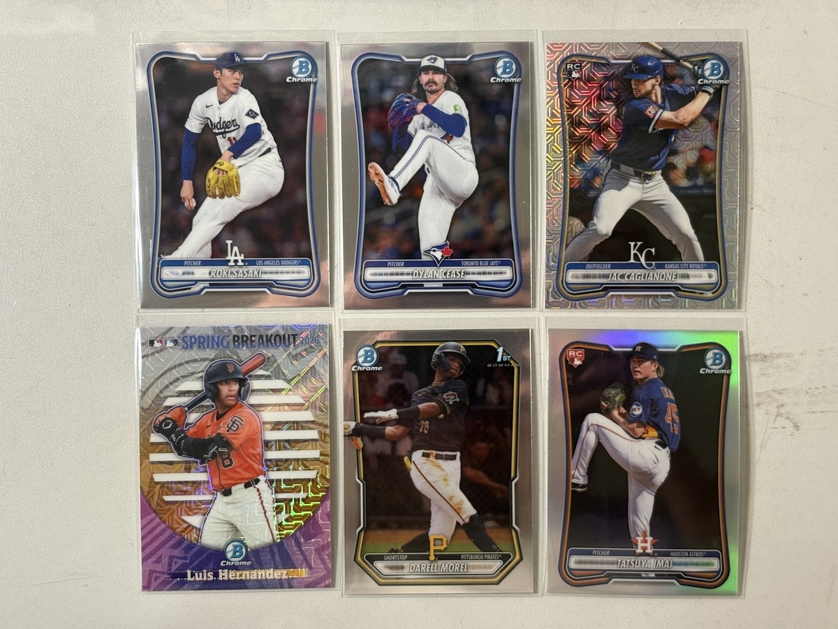 2026 Bowman Chrome Mega Box Baseball 開封。 - 野球カードと私と。