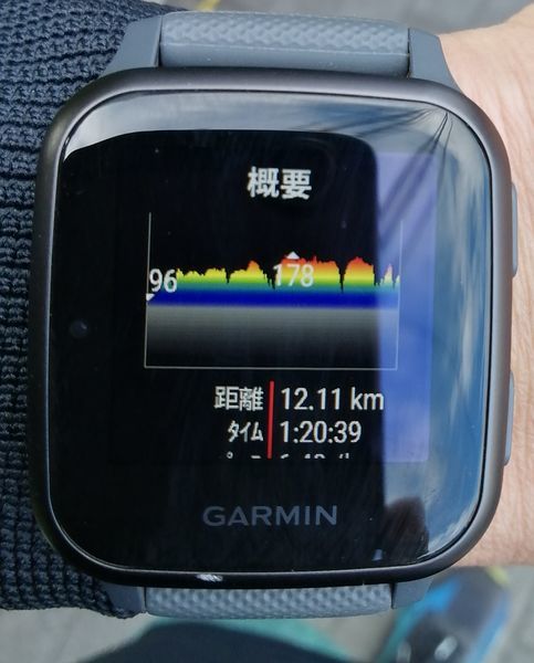 ガーミンVENU SQランニング機能設定と使用感問題点レビュー - 在宅勤務
