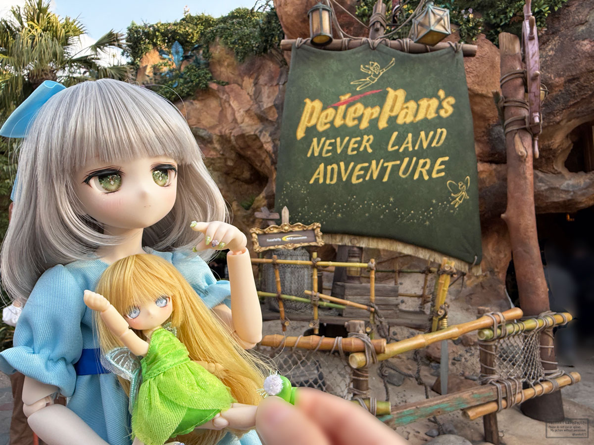 ファンタジースプリングス　ピーターパン　フィギュア　ネバーランドアドベンチャー ピーターパンのネバーランドアドベンチャー】予約フィギュア