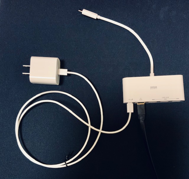 アラフェス対策③】iPad Proを有線接続する方法（LANポートHAB