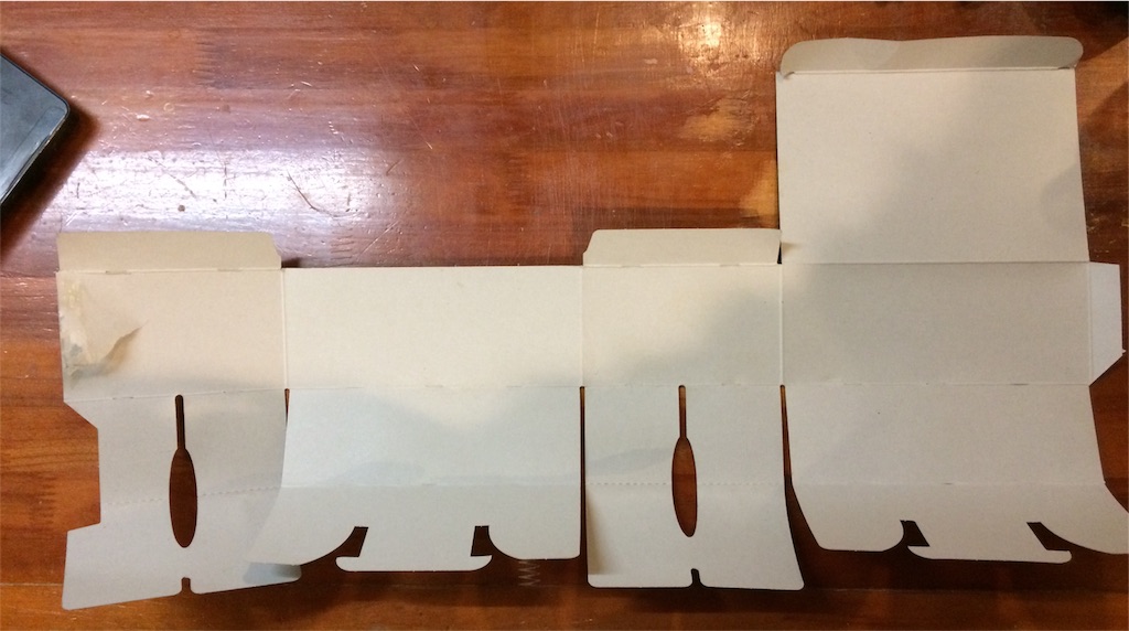 これすごい 一枚の紙から出来てる箱の展開図 ハニィドグゥ