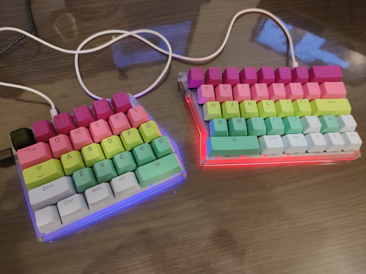 Mint60 を組んだので Tips 的なのをまとめた - はのちゃ爆発