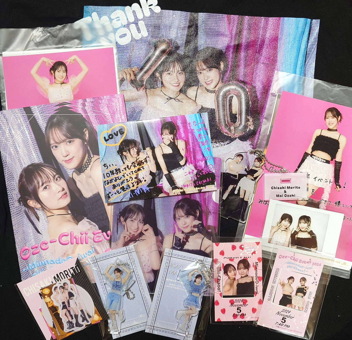 森戸知沙希　小関舞　おぜちぃイベント　本人達とジャンケンゲーム勝利者限定チェキ 森戸知沙希 小関舞 おぜちぃイベント 本人達とジャンケンゲーム勝利者