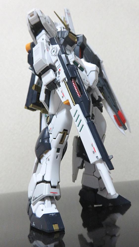 f:id:haoken:20190906203015j:plain RGνガンダム はおう丸 ガンプラ