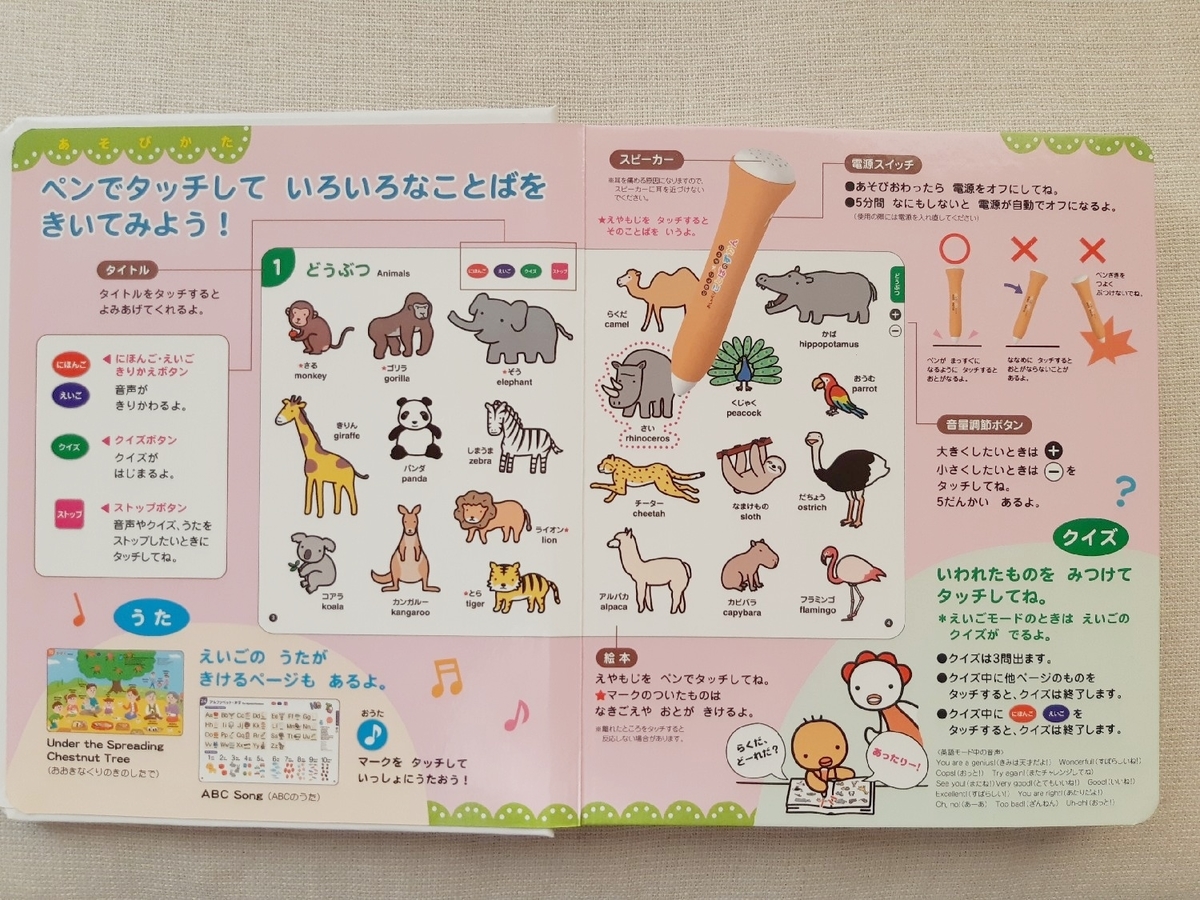 おしゃべりことばのずかん