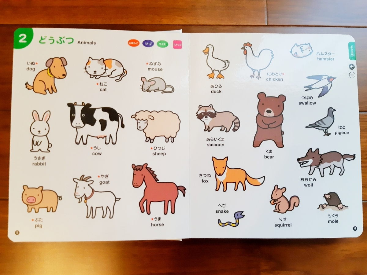 おしゃべりことばのずかん　口コミ