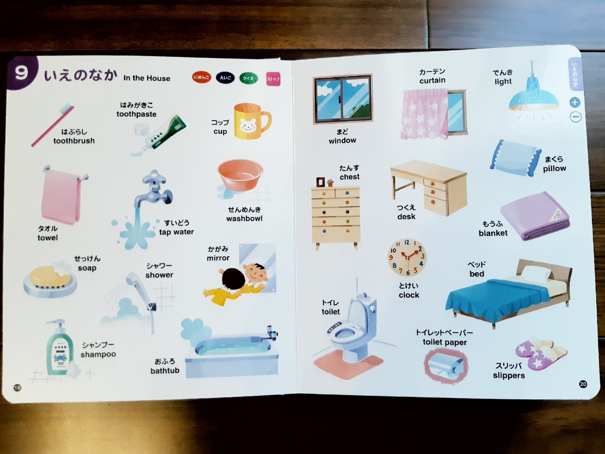 おしゃべりことばのずかん　レビュー
