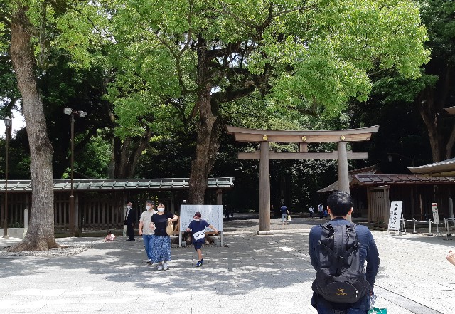 4ヶ月でやっとお宮参りに行けました 明治神宮はやっぱり良い ハピトマの育児ブログ