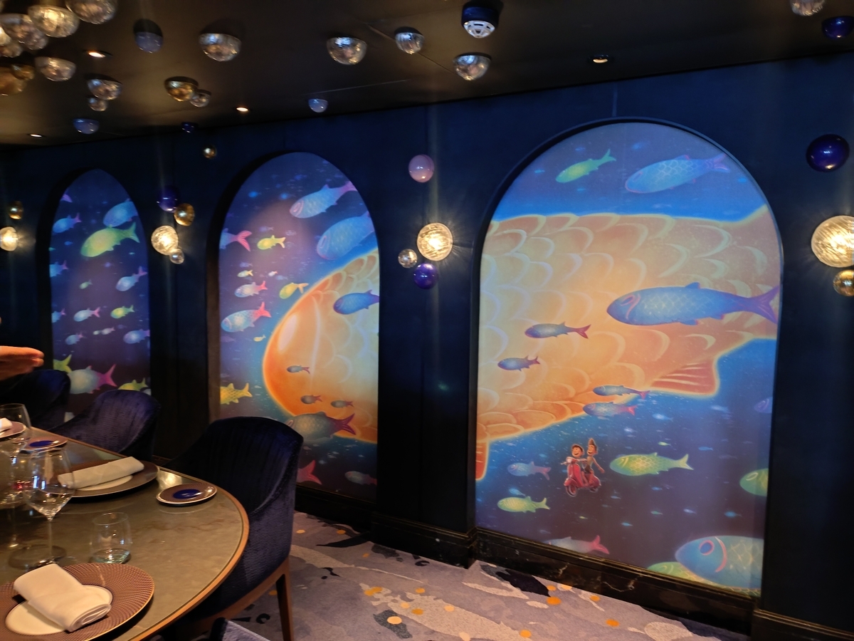 DCLディズニーアドベンチャー号クルーズ（5.有料のレストラン