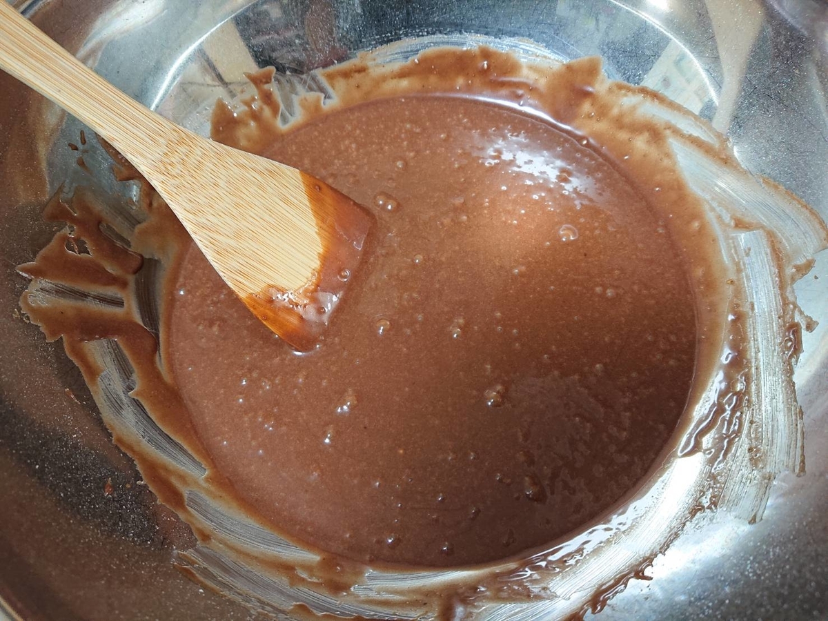 バレンタインチョコレートケーキ作り方