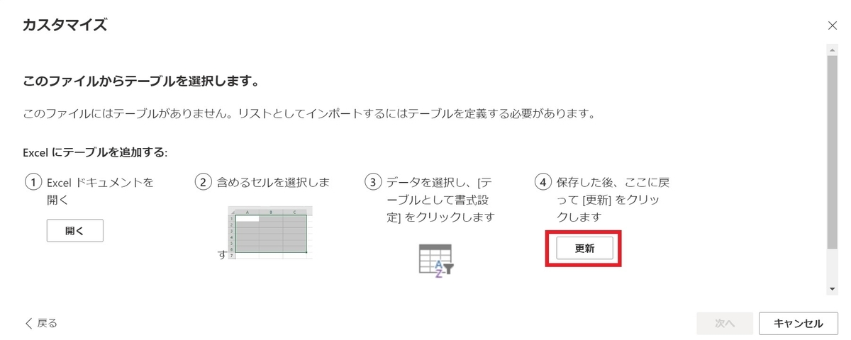 SharePointOnlineカスタムリスト作成方法