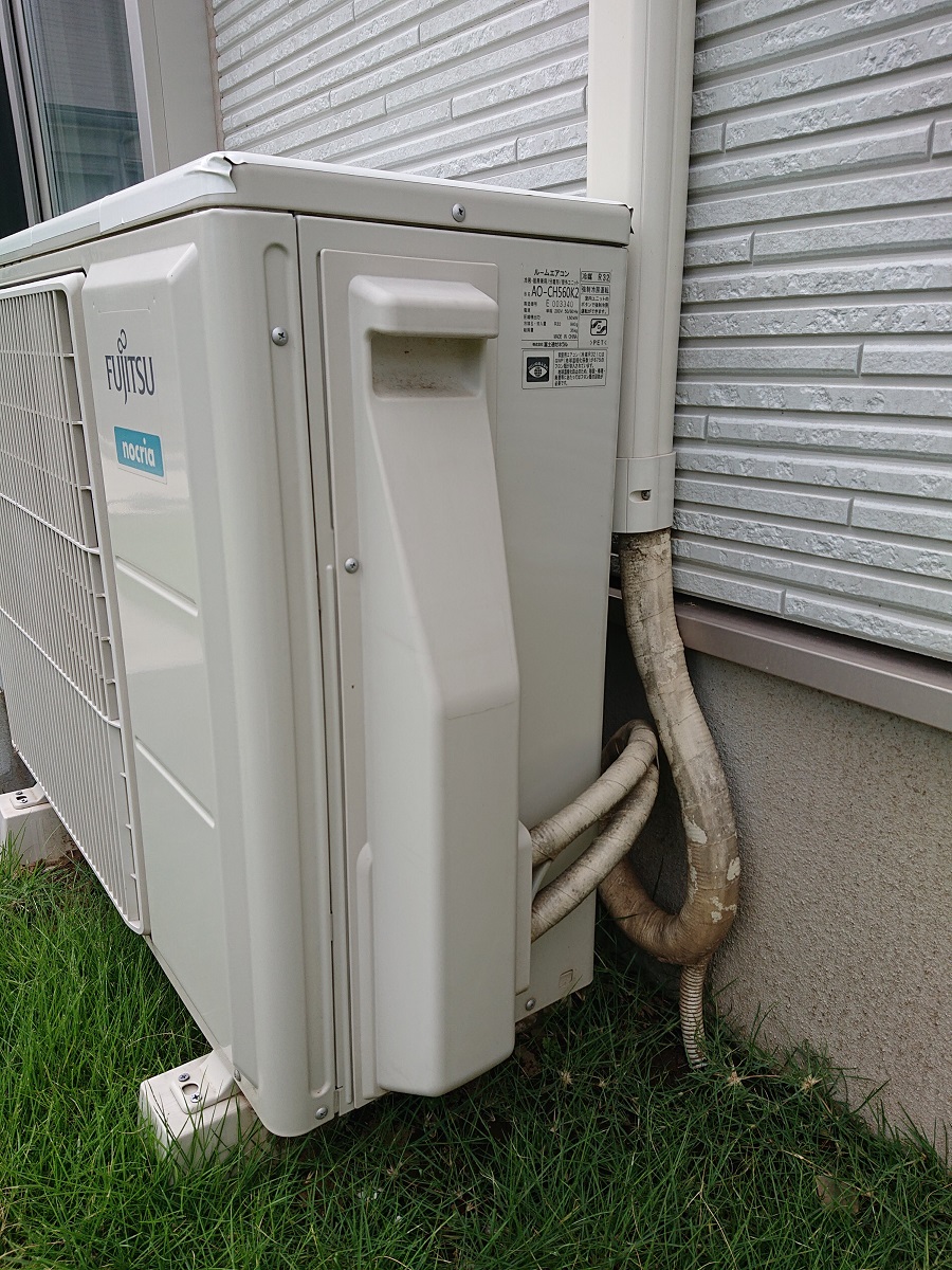 クーラー水が垂れてきた原因室外機と排水ホース