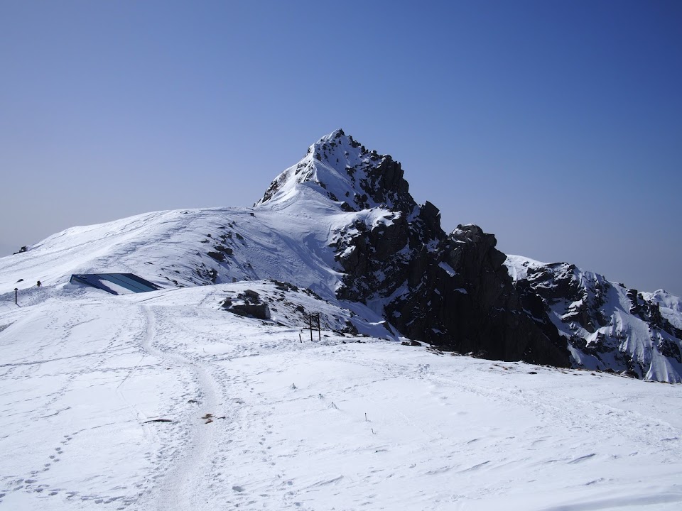 中央アルプス 木曽駒ヶ岳 雪山登山 雪崩の恐怖におびえつつ