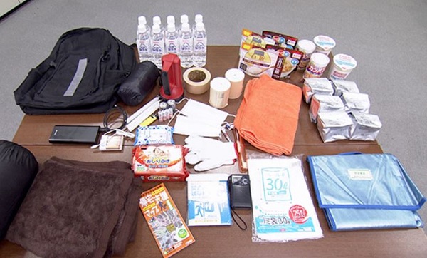 非常用持出し袋の中身