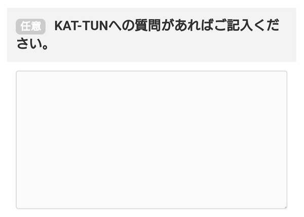 KAT-TUNへの質問