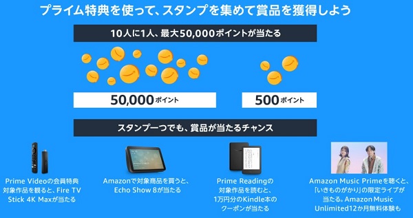 Amazon スタンプラリー