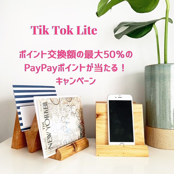 TikTok Lite PayPay キャンペーン