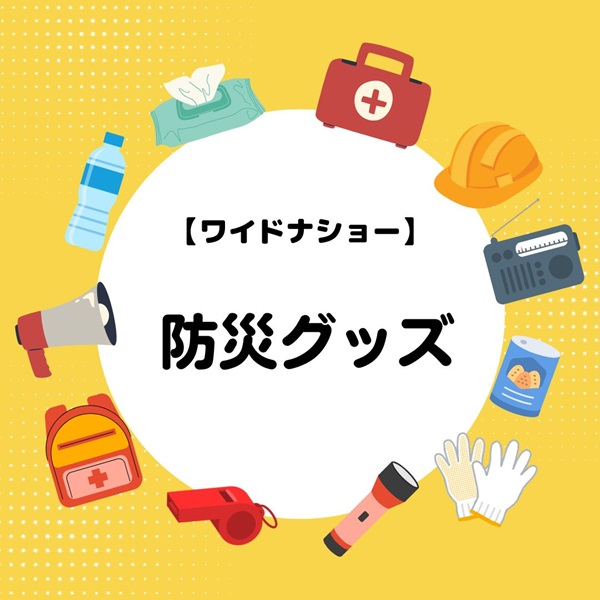 ワイドナショー 防災グッズ
