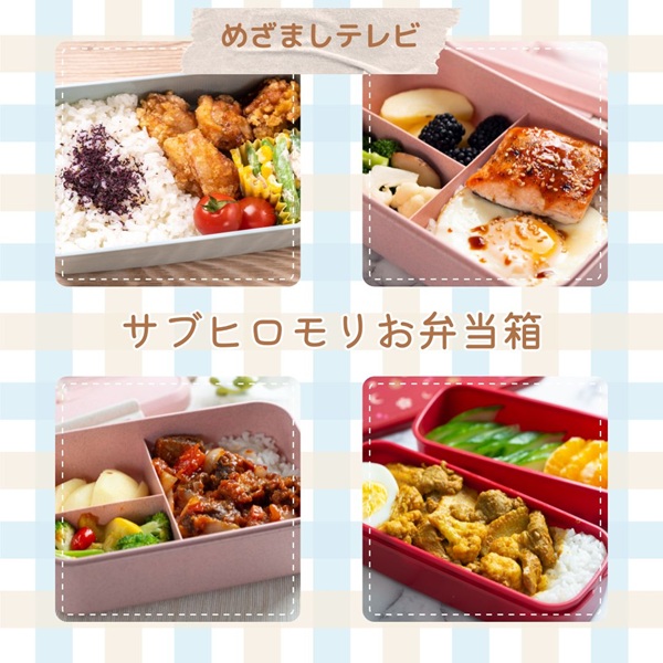 めざましテレビ サブヒロモリ お弁当箱