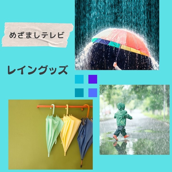 めざましテレビ レイングッズ