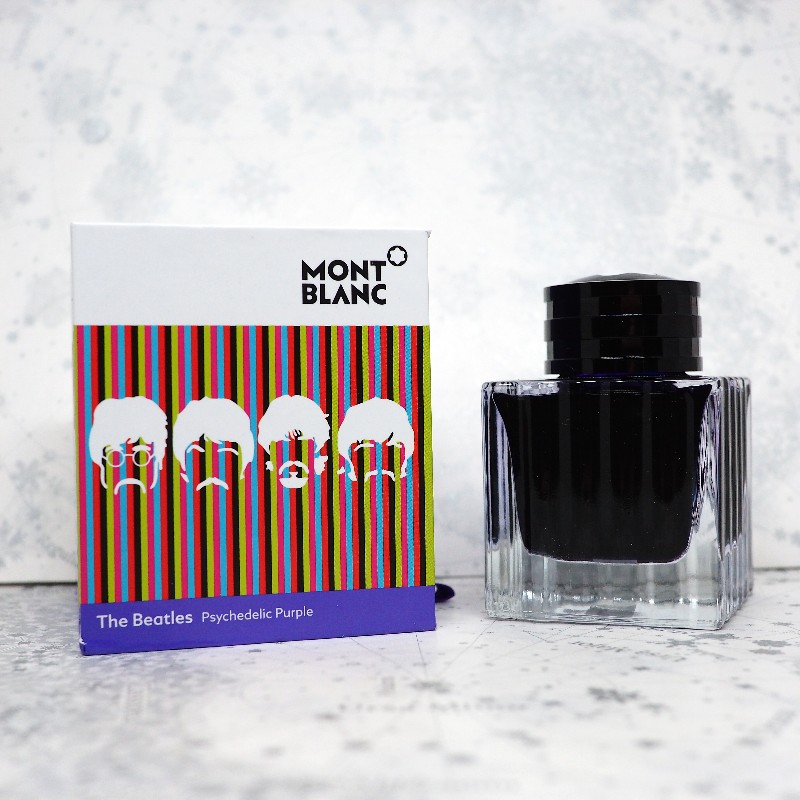 限定品】 MONTBLANC The Beatles Ink Bottle 万年筆インク パープル