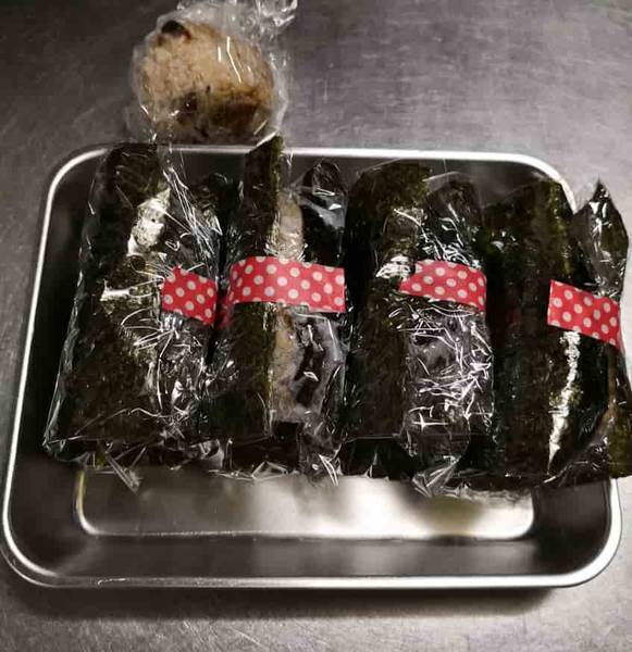 おにぎり完成