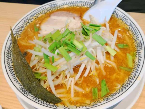 丸源熟成味噌ラーメン