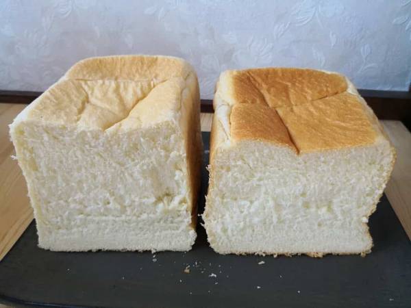 食パン2種類の比較