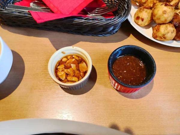 レッドペッパーハンバーグのソース