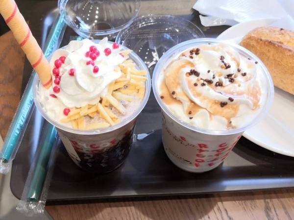 サンタブーツチョコレートフラペチーノ