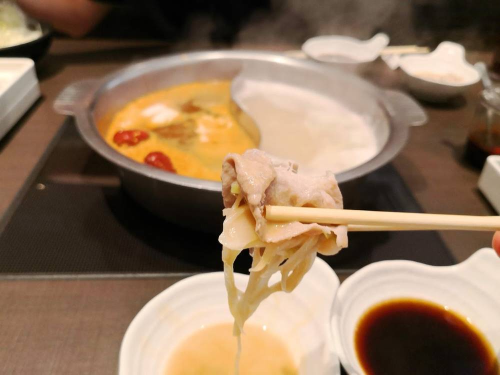 ゆず庵のしゃぶしゃぶ