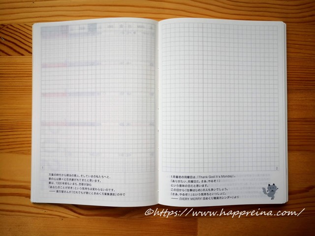 ほぼ日手帳デイフリーメモ